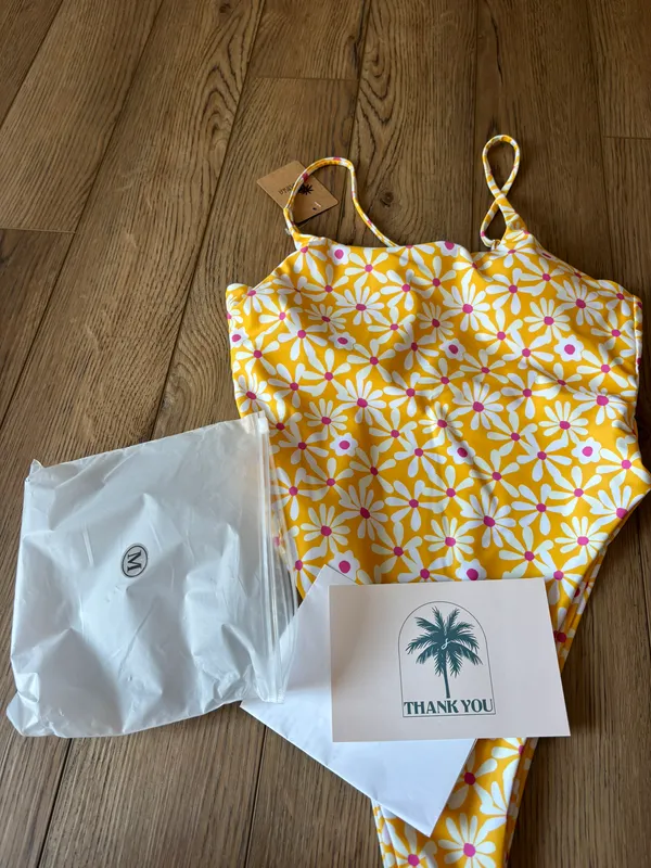 One Piece Bathing Suit Size M - Image 3