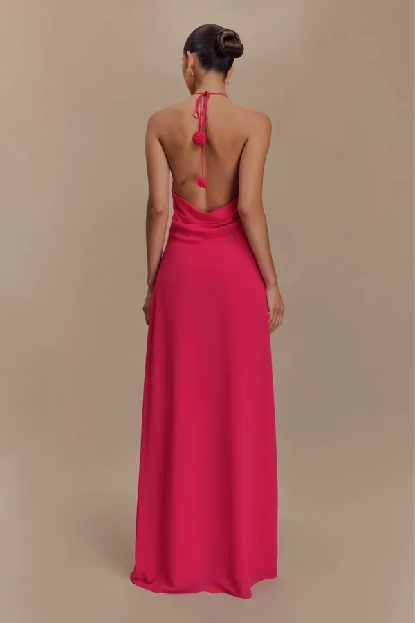 Pink meshki Rosalia maxi dress - Image 2