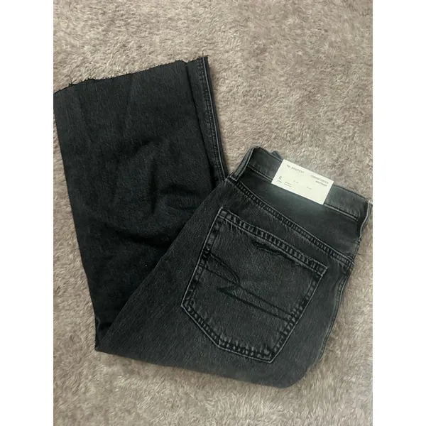 American Eagle Bootcut Jeans Black Size 8 - Image 6