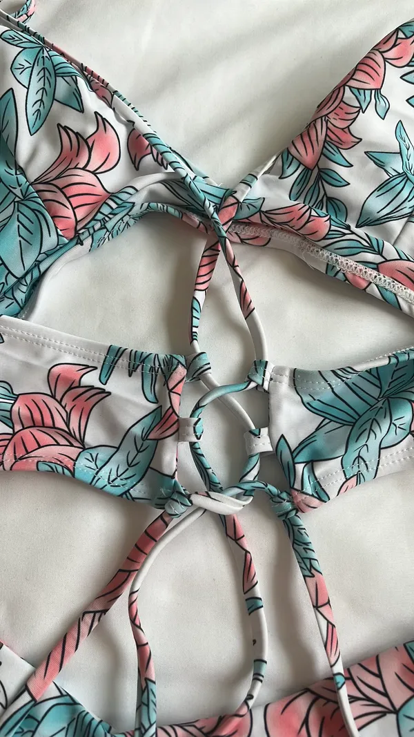 Zaful Floral Bikini - Image 3