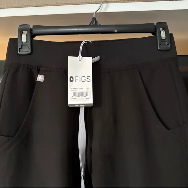 Figs NWT Zamora 2.0 Joggers Pants Black - Image 5