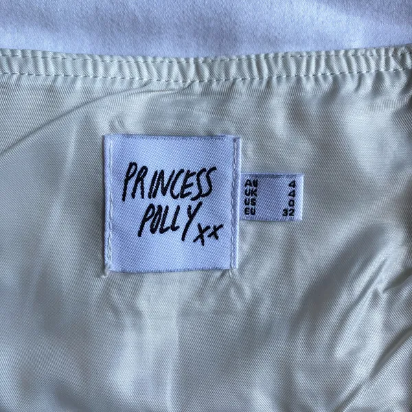 Princess Polly Palladia Pu Jordy Corset White size 0 - Image 2