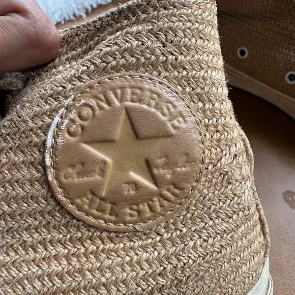 Converse x Golf Le Fleur Chuck 70 Hi Burlap‎ Brown Sneakers Mens 6.5/Womens 8.5 - Image 4