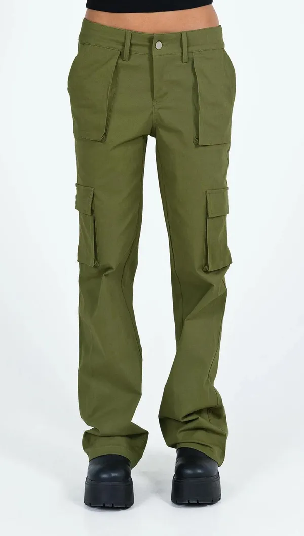 Edikted Pants Cargo Low-Rise  - Image 2
