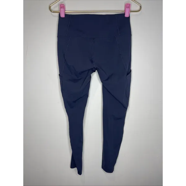 Arc'teryx Oriel Legging 26" Inseam Womens SMALL Pockets Navy Blue Hiking - Image 7