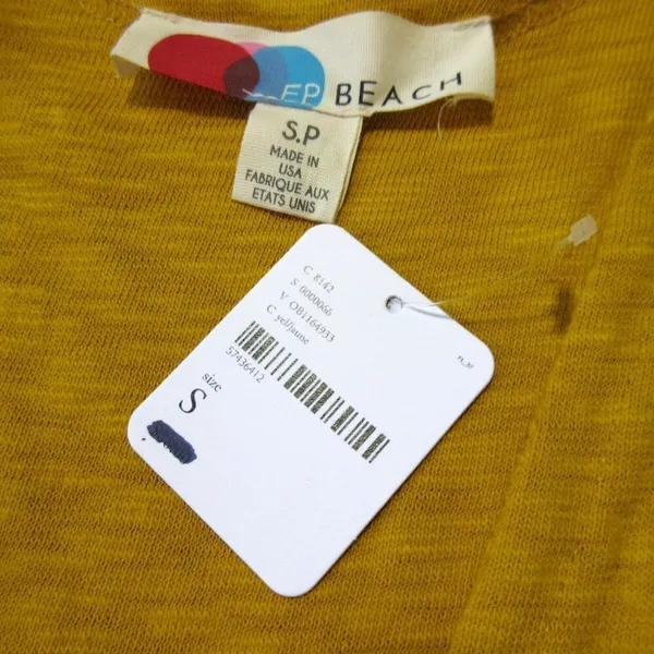 NWT Free People FP Beach Let's Chill One Piece in Yellow Oversize Jumpsuit S - Image 12