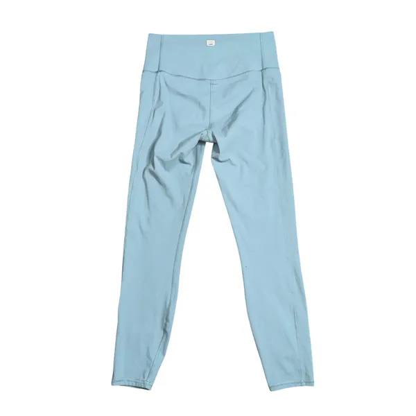 Vuori Daily Leggings Women Medium Blue Good VW446 High Rise Drawstring - Image 2