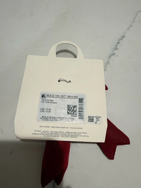 American Eagle Bow Keychain - Image 2