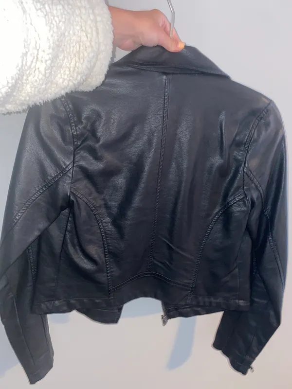Abercrombie & Fitch Leather Jacket - Image 3