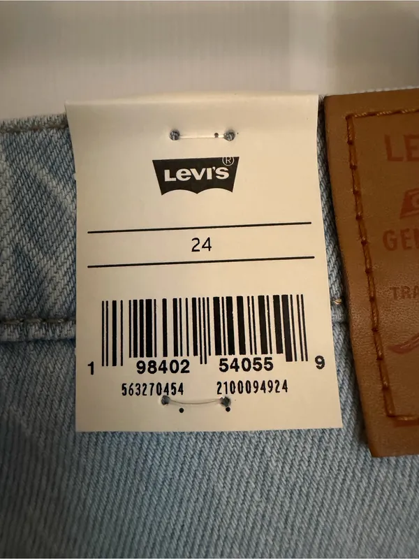 Levi's Light Blue Women's 501 Cutoff Denim Shorts - Image 3