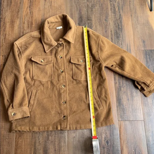 a.n.a Tan Utility Jacket for Women - Image 6
