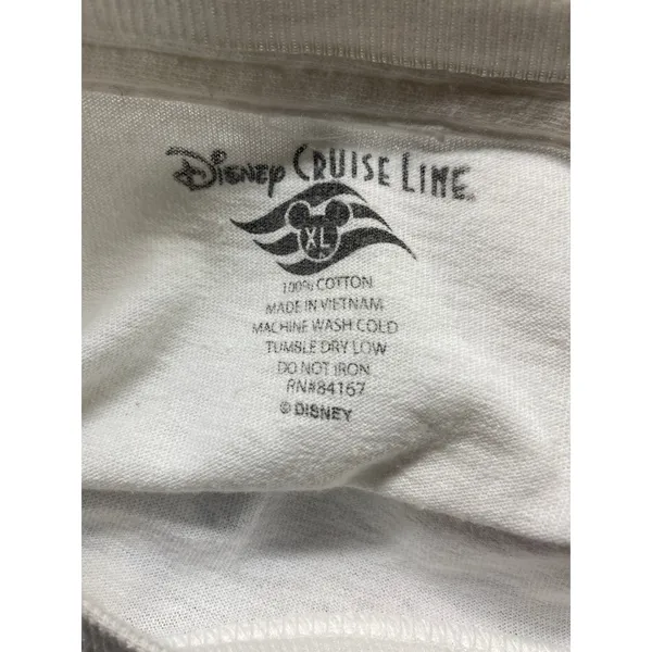 Disney Adult Size XL Surf Castaway Day Long Sleeve T-Shirt Disney Cruise Line - Image 4