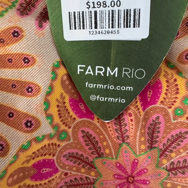 Farm RIo | Palm Scarf Print Miniskirt | Size 26 NWT - Image 5