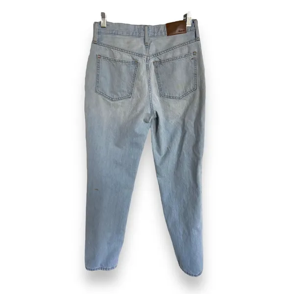 Madewell Womens Jeans Sz 27 Perfect Vintage Fitzgerald Wash Light‎ Blue Mom - Image 6