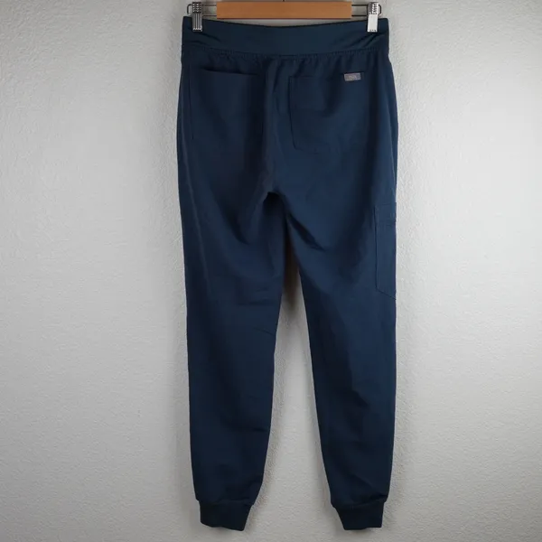 FIGS Zamora Jogger Scrub Pants Womens XS‎ Navy Blue Technical W18SW2005 - Image 4