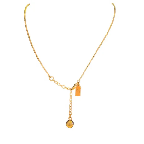 Kate Spade "Mrs" Gold Tone Necklace Size 18” chain - Image 5