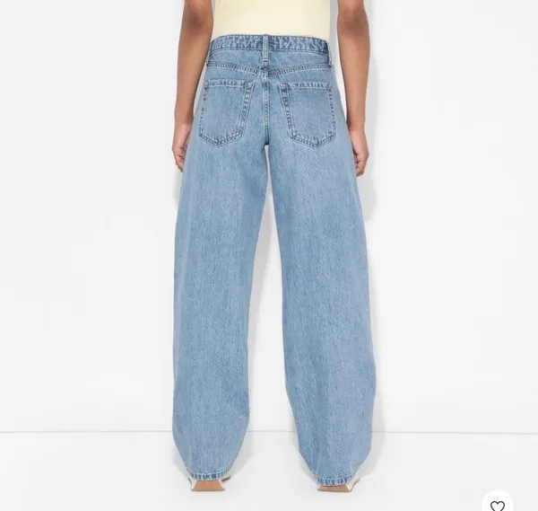 Wild Fable™ Women's Mid-Rise Barrel Jeans - Light Wash plus size 26/32 - Image 3