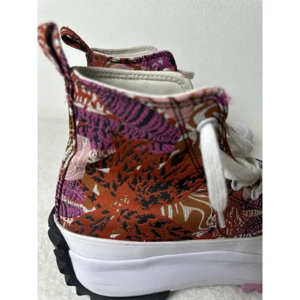 CONVERSE Run Star Hike Tropical Florals Jungle Shoes Boots 5.5M/7W Unisex - Image 5