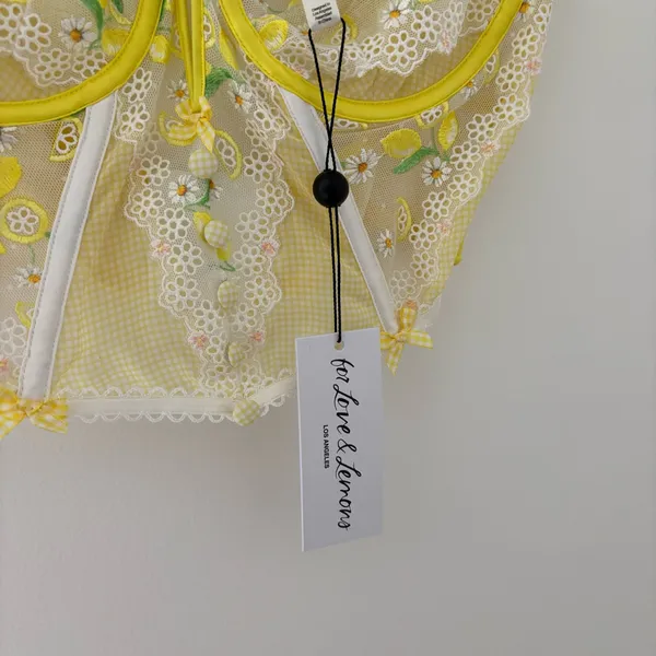 for love and lemons lemon daisy bustier - Image 4