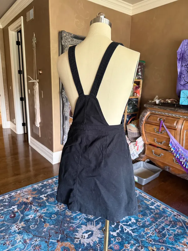 Button Up Dress Black Size 6 - Image 8