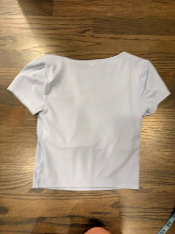 OFFLINE by Aerie Square Neck Top Blue - Image 5