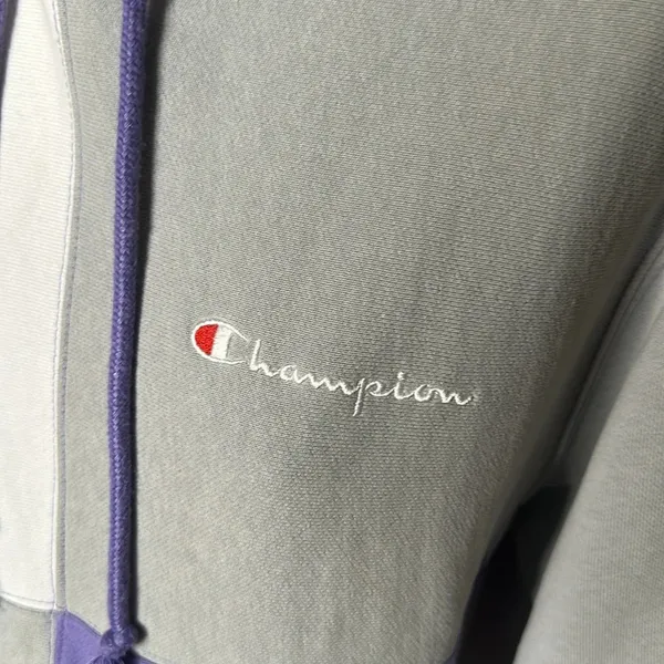 Champion Color Block Hoodie - Image 3