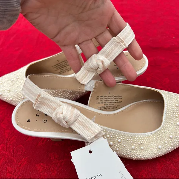 Women's Milan Slingback Heels - A New Day size 7 pearl wedding‎ guest classic - Image 8