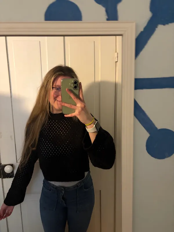 American Eagle black sweater  - Image 2
