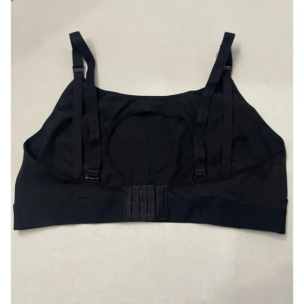 Momcozy Hands-Free Pumping/Nursing Bra Size XL Black New With Tags - Image 2