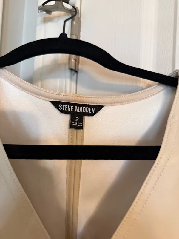 Steve Madden Leather Mini Dress - Image 2