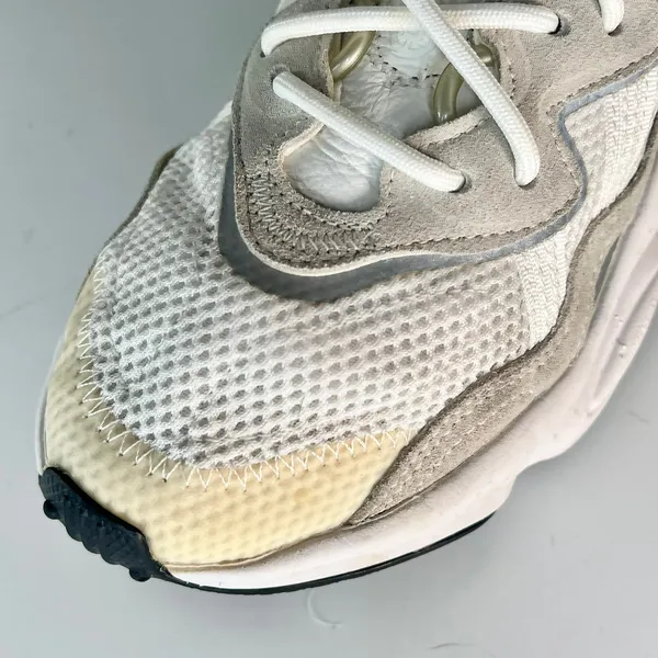 Adidas Ozweego Running Sneakers Shoes Athletic White Grey Women 7.5 / Men 6 - Image 11