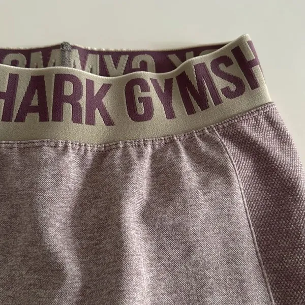 Gymshark Purple Bike Shorts for Active Comfort - Image 4