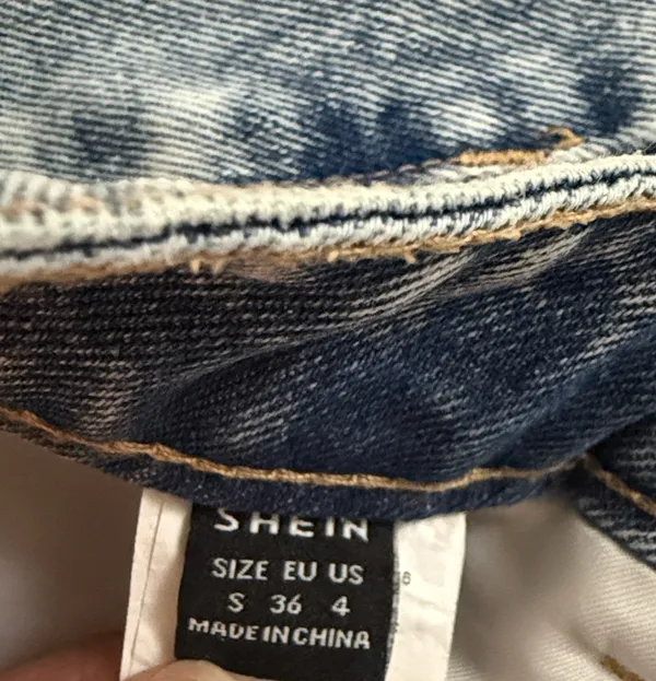 Shein Denim Mini Skirt - Image 3