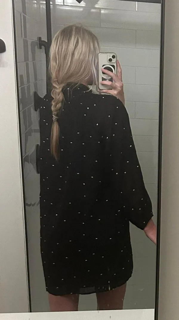 Tuckernuck Black Dotted Dress - Image 5