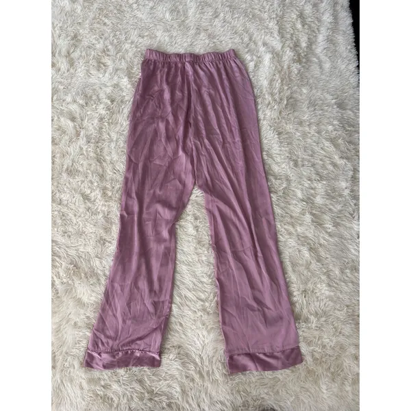 Juicy Couture Sleepwear Pajama Set Women's‎ Size S Button Front Top - Image 8
