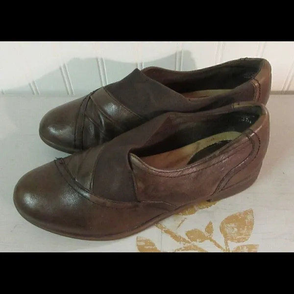 Earth shoes Stratton leather size 7B Brown - Image 5