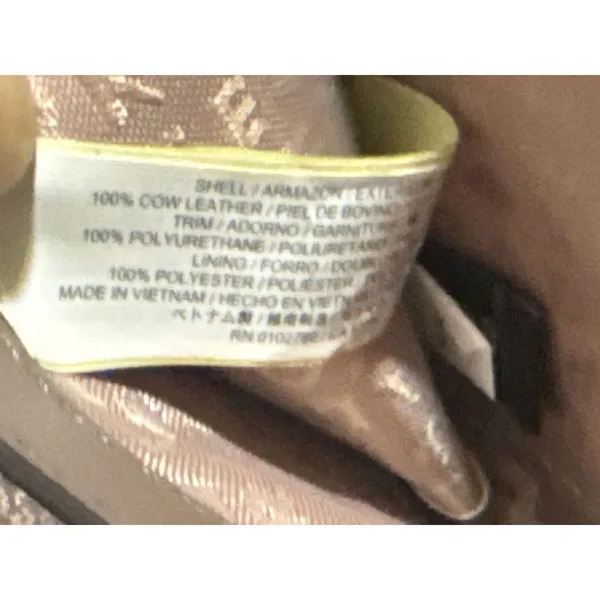 Kate Spade New York Continental Wallet Wristlet Brown Pebbled Leather Zip Around - Image 8