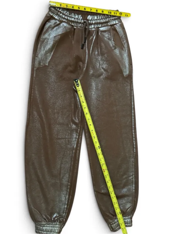 Unbranded Brown Jogger Pants made in Turkey Size 4 - Image 8