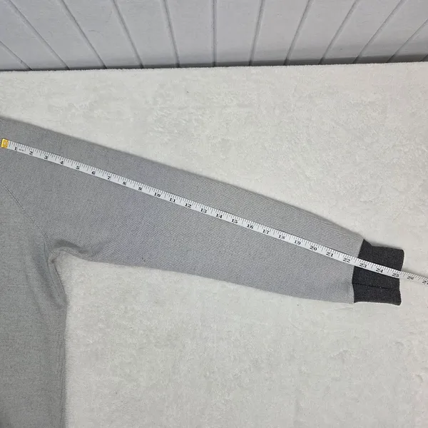 Burton Women's Gray Hoodie with front pockets Streetwear Size‎ XS - Image 4