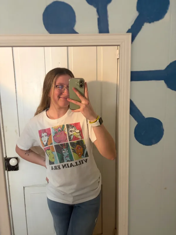 Disney villian era white Tshirt  - Image 3