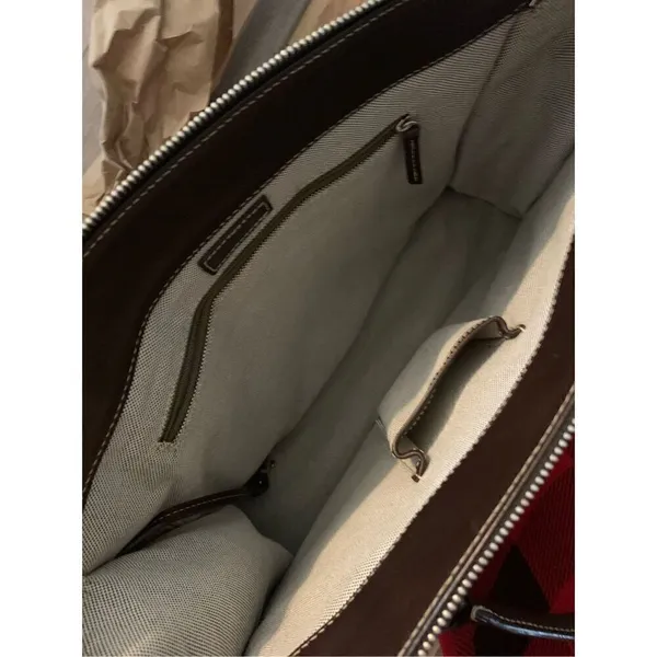 Dooney and bourke brown and tan handbag shoulder bag - Image 4