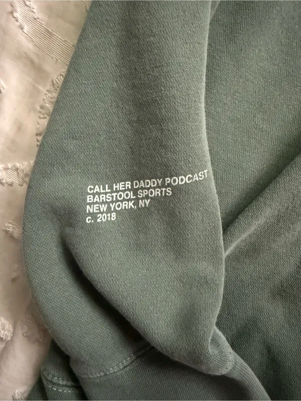 Unwell Crewneck Sweatshirt in Sage Green - Image 2