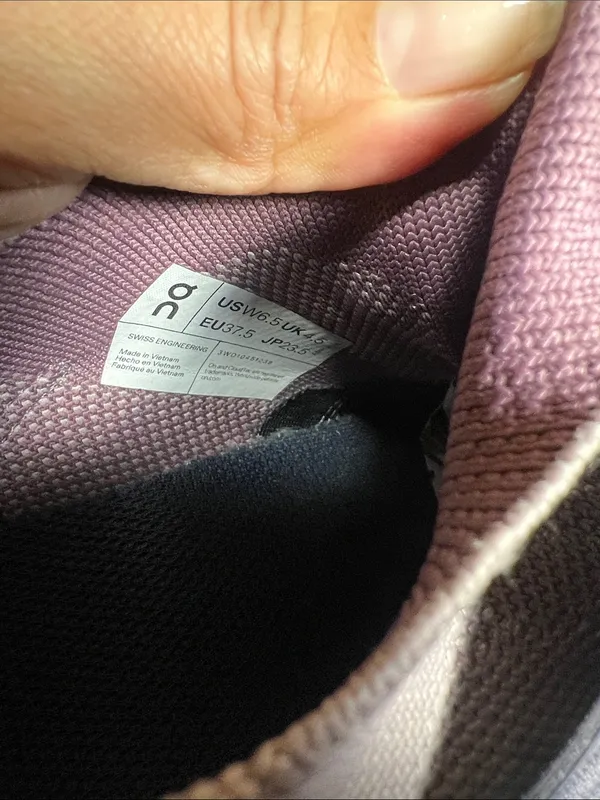 On Running Women’s Cloud Running Shoes - Mauve/Black - Image 7