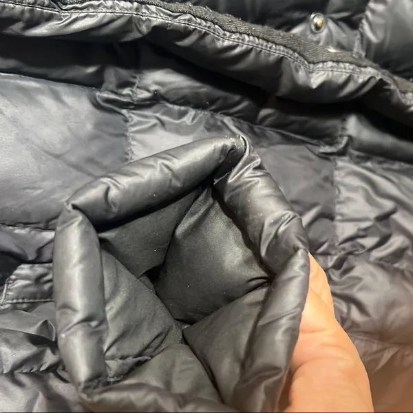 The North Face Black Long Puffer Coat - Image 7