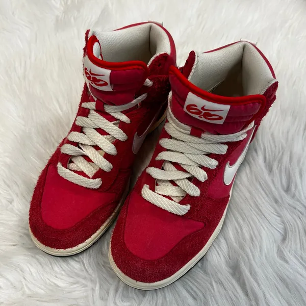 Nike Dunk High‎ 6.0 'Action Red' Dunk SB High Pro Suede 342252-670 Sneakers 7.5 - Image 3
