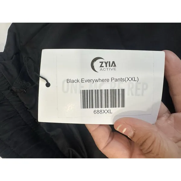 ZYIA Active Everywhere Pants Women's XXL Black Athletic Elastic Drawstring NEW - Image 7