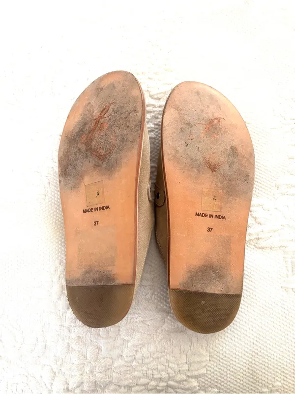 Free people clog mules suede sz EU3 7 US sz 7 - Image 4