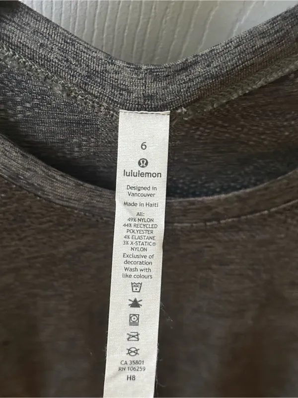 Lululemon Swiftly Tech Long Sleeve in Variegated Mesh Camo - Image 4