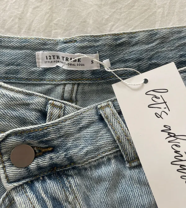 12th Tribe Jean Shorts - Image 3