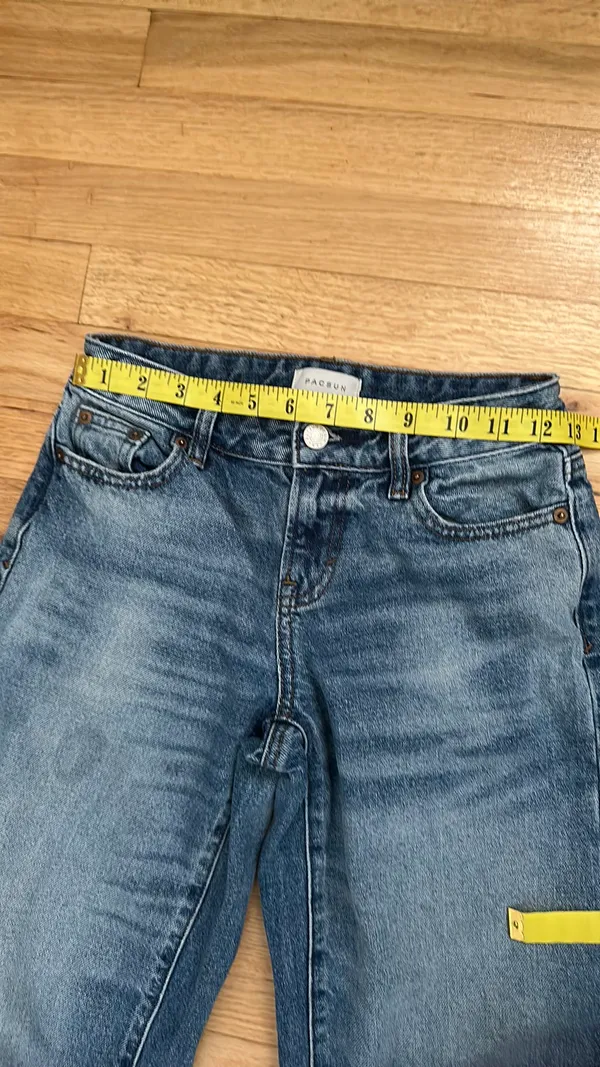 Dark wash pacsun jeans low rise baggy - Image 3